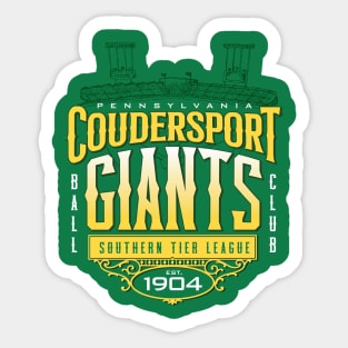 Coudersport Giants Sticker